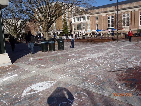 Student Union Chalk