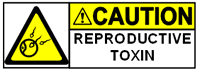 Reproductive Toxin Vessel Label