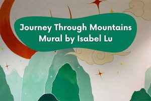 Journey Through Mountains Mural